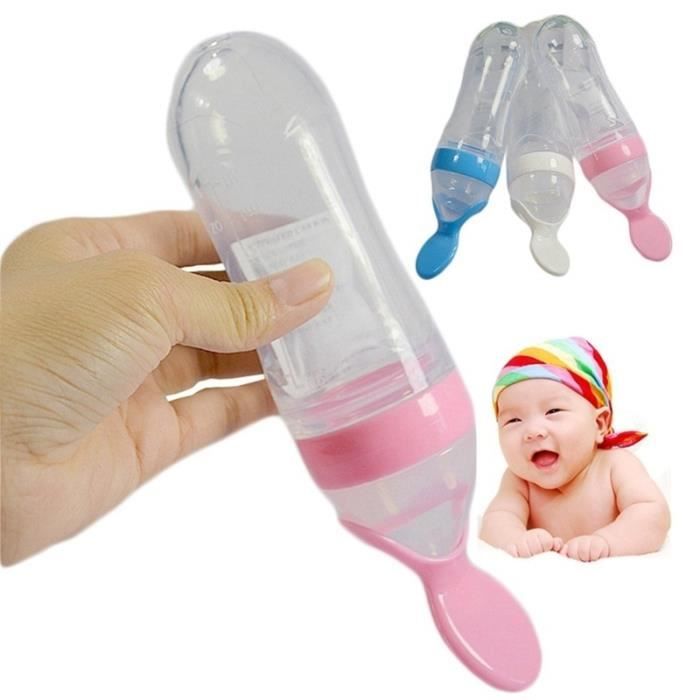 Aide Au Repas Pour Bebe Cuillere A Bouteille De Bouteille Vert Cdiscount Pret A Porter