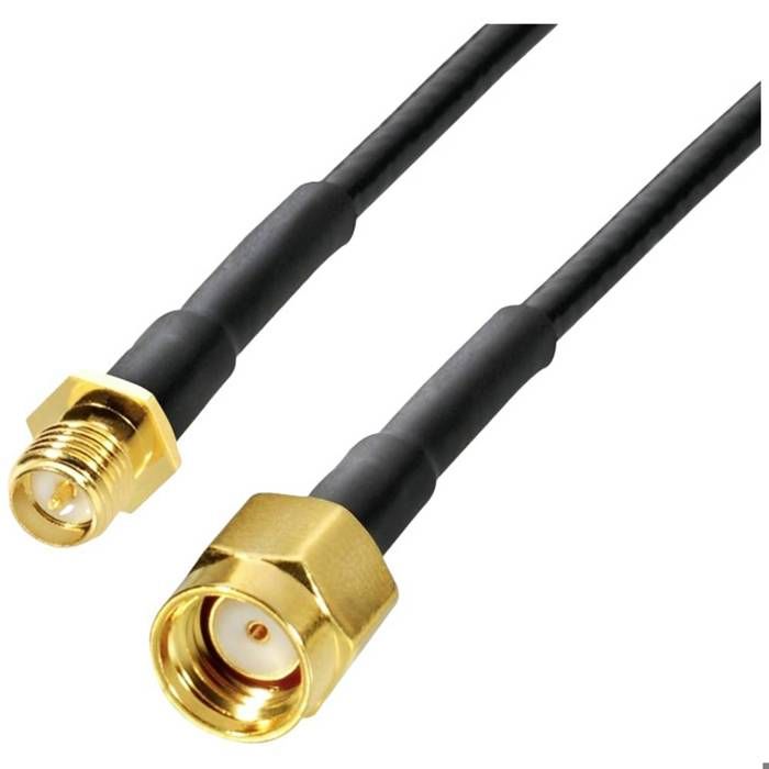 Lot De 4 Rallonges Câble Antenne SMA 3 M Avec Base Magnétique - SMA Mâle Vers Femelle, Pour WiFi, Routeur, GPS - 9