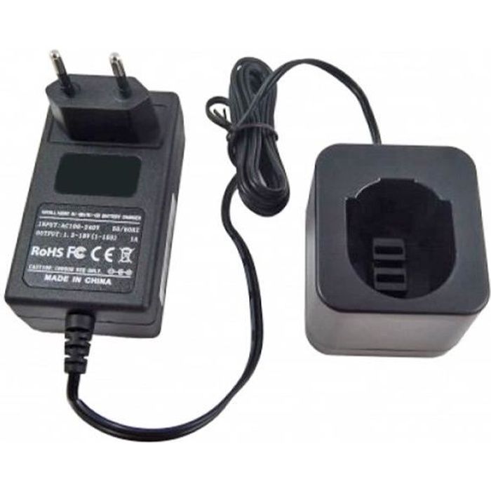 Chargeur de batterie adapté pour les batteries Black and Decker A9252, A9275, PS130, PS130A