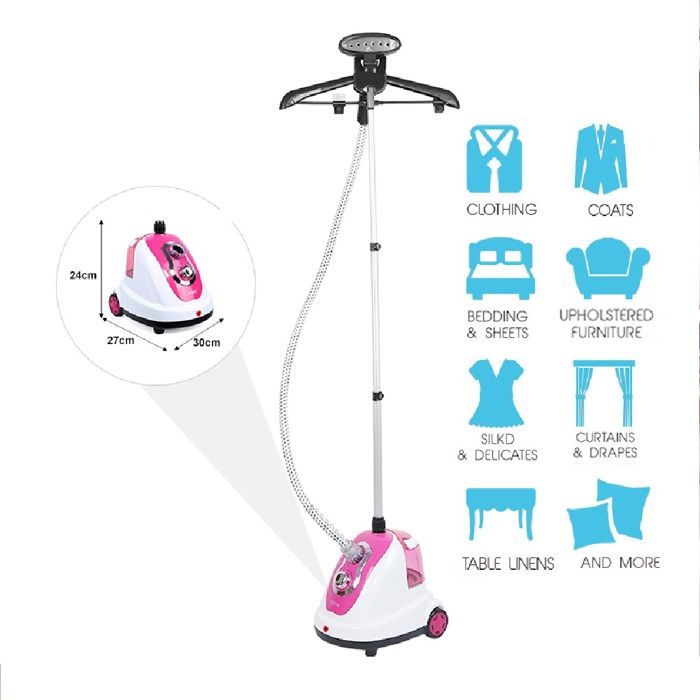Défroisseur de hauteur reglable 65-145cm Défroisseur A Vapeur 1700W
