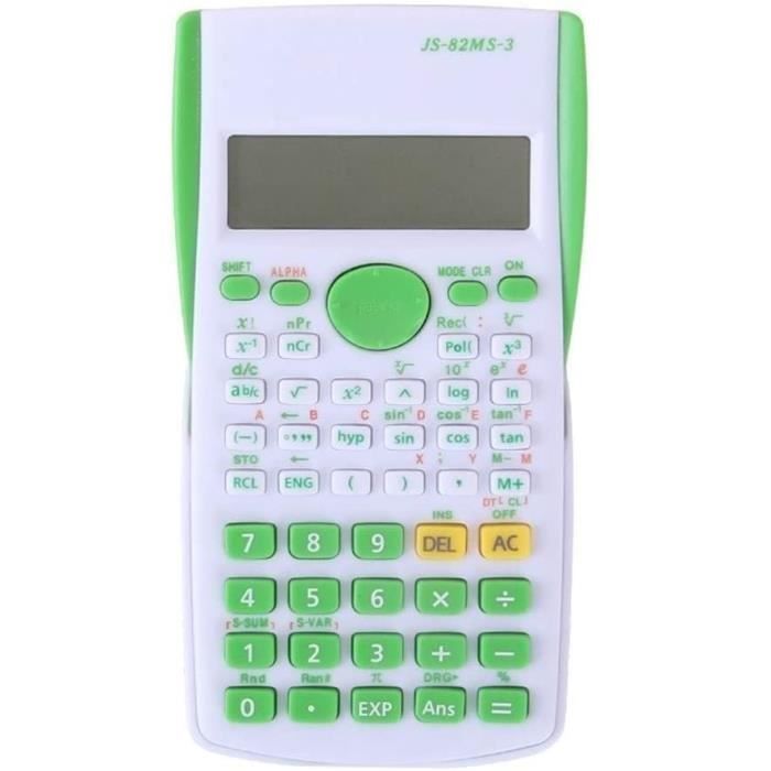 Calculatrice De Bureau Mécanique à 12 Chiffres - Grand écran LCD, Touches Rétro Colorées - Alimentation 1xAAA - Multiple Coloris - 9