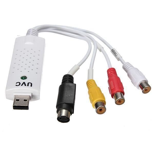 USB 2.0 de Capture Vidéo Adaptateur Convertisseur VHS en DVD PC Soutien Mac  My08076 - Cdiscount TV Son Photo