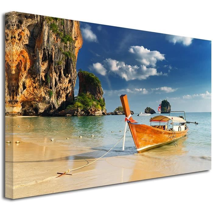 Plage Île Tropical Poster Mural, Papier peint
