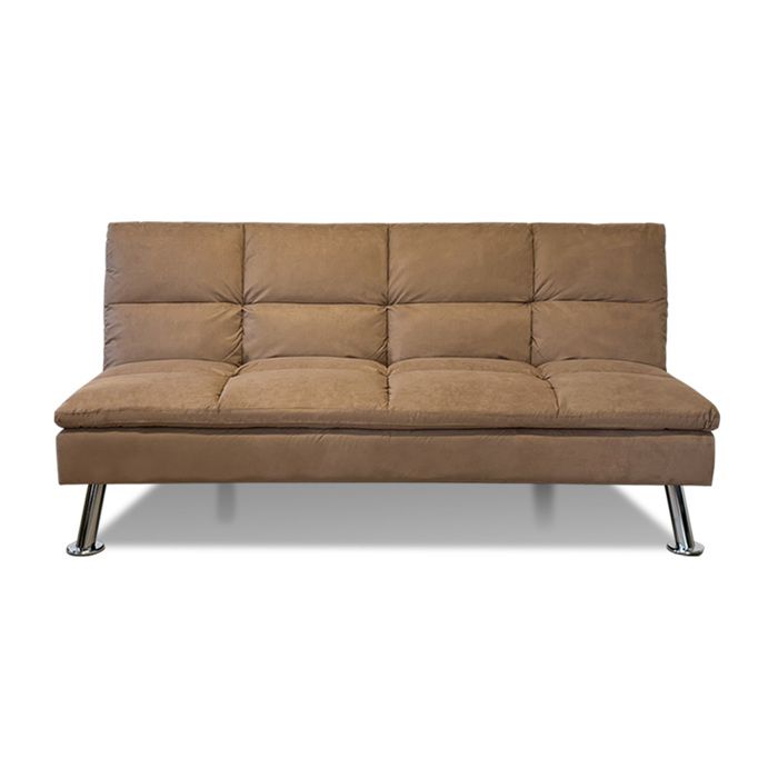 Banquette Clic Clac 3 places marron - Vanan Banquette Clic Clac 3 places marron - Vanan
