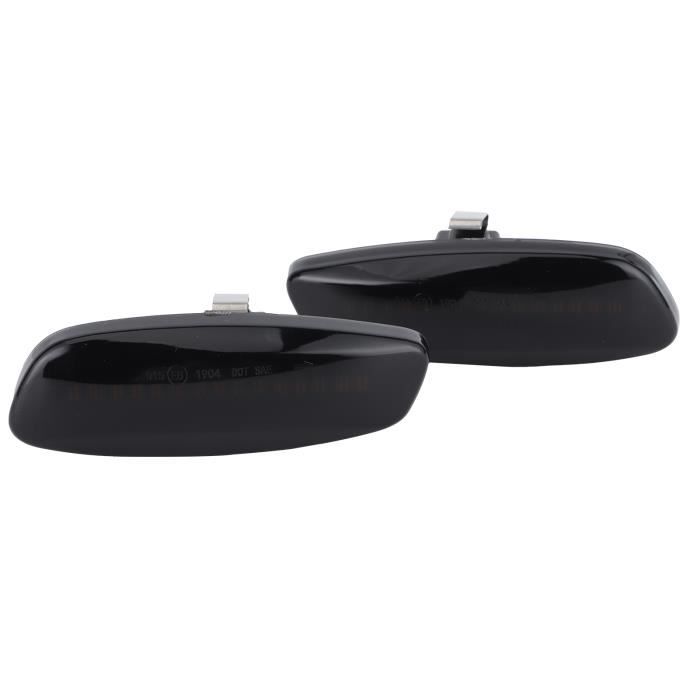 Clignotants LED Dynamiques Rétroviseur – Feux De Position Latéraux Pour Grand Scenic III / Scenic III MK3, Jaune Séquentiel
