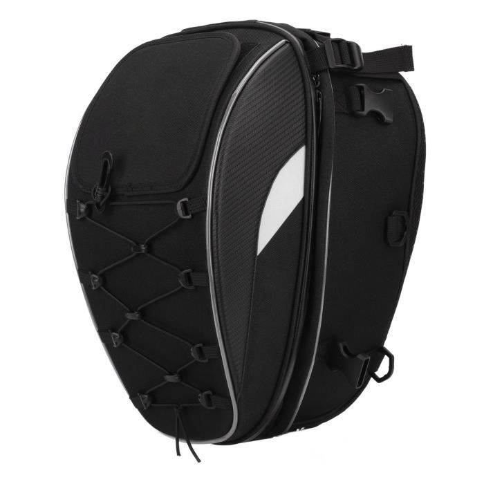 Sac à Casque De Moto Avec Antivol Par Code - 30L, Imperméable, Tissu Oxford - Pour Casque Intégral, Demi-casque, équipement - 2