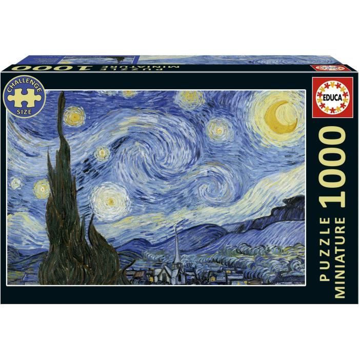 Puzzle EDUCA Étoilée Miniature 1000 pièces 625 x 30 cm À partir de - vue 2
