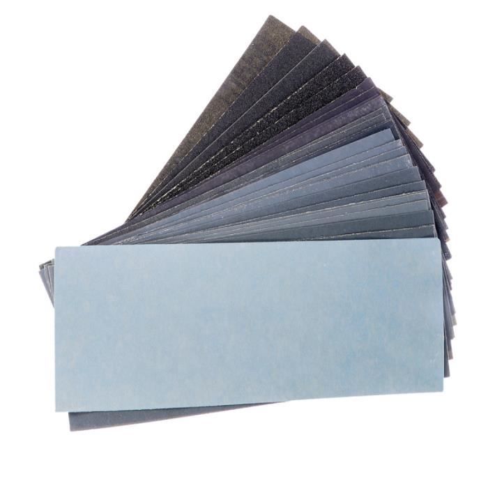 Emery ponçage papier wet & dry 40-grain 3000 papier abrasif mixte Emery ponçage papier wet & dry 40-grain 3000 papier abrasif mixte