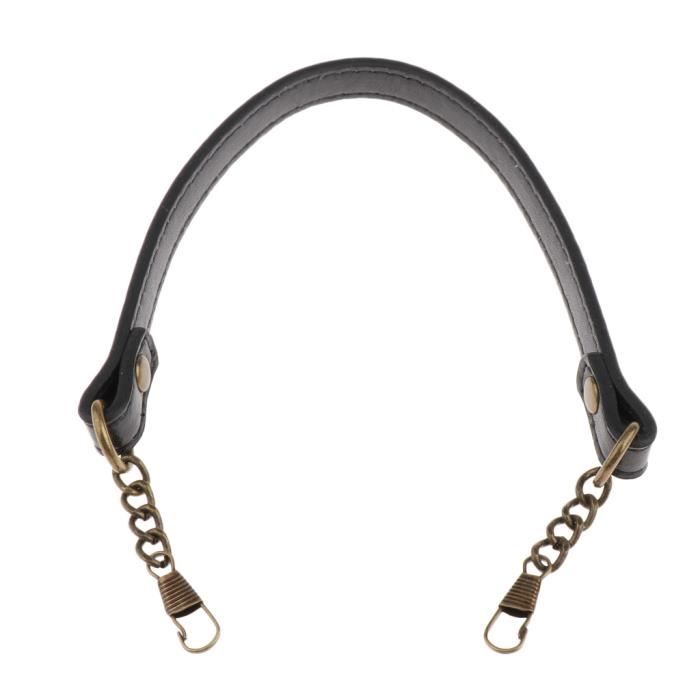 Sangle Sac Main 2 Anses En Cuir PU Pour Sac à Main - 40 Cm - Boucles Métal - Remplacement Ou Customisation Accessoire Maroquinerie DIY Sangle Sac Main 2 Anses En Cuir PU Pour Sac à Main - 40 Cm - Boucles Métal - Remplacement Ou Customisation Accessoire Maroquinerie DIY