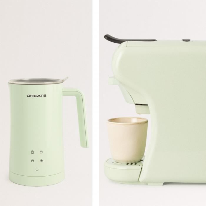 PACK POTTS STYLANCE Machine à expresso multicapsules + Mousseur lait