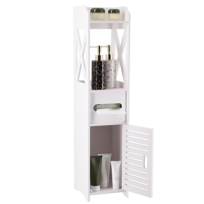 MRBLS - Armoire De Salle De Bain - Gris Mat - Armoire Suspendue