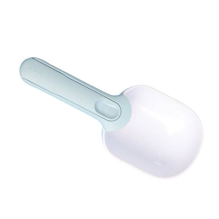 Pelle Doseuse Pour Nourriture Chien/chat - 50g Et 100g - Ustensile De Cuisine Et Animalerie - Vert/bleu - 6