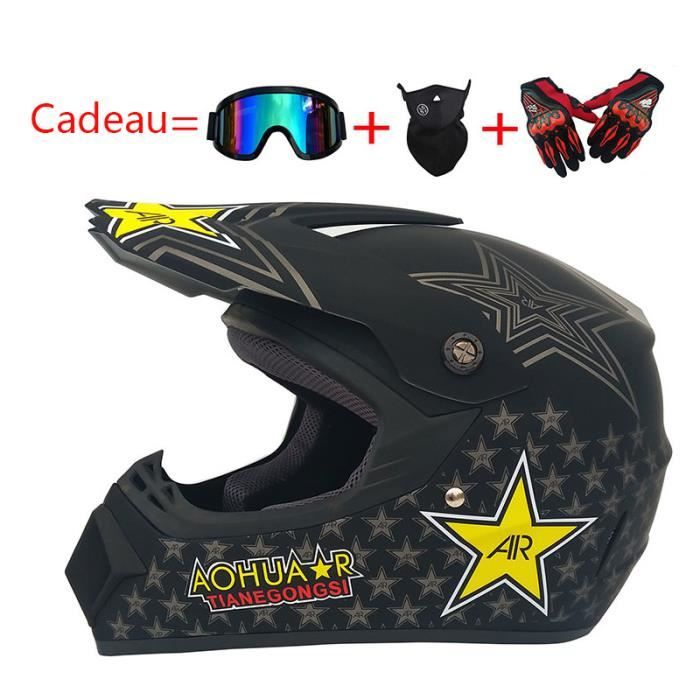 Galatée Casque de Moto Adulte Avec Pare-soleil, Adapté aux Motos Électriques, Scooters Croiseurs, Passer le Test de Collision Pour Répondre à La Sécurité Routière(Noir, Lentille transparente