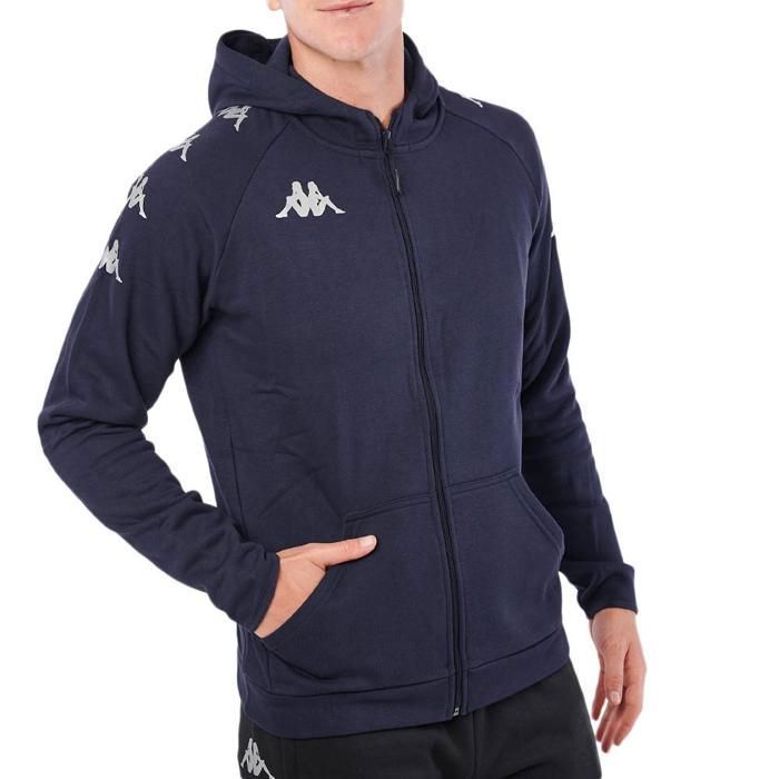 Veste Kappa Anniston Graphik Homme - Style Urbain Et Sportif Pour Automne-Hiver - 7