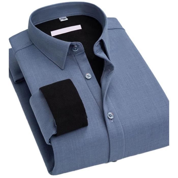 Chemise polaire homme unie deals