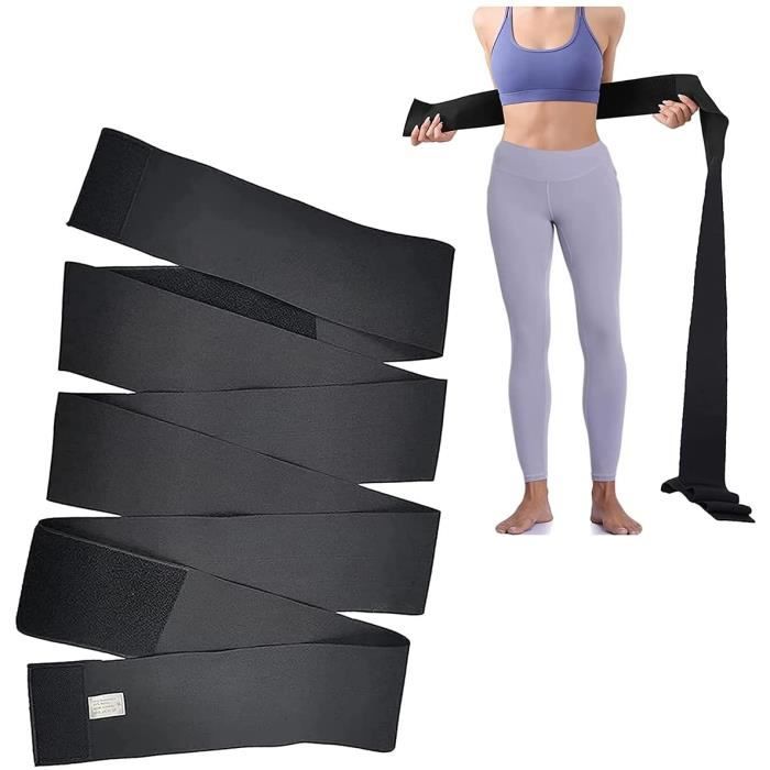Entraîneur de Taille en Bandage Ceinture Abdominale Ajustable Invisible Ceinture