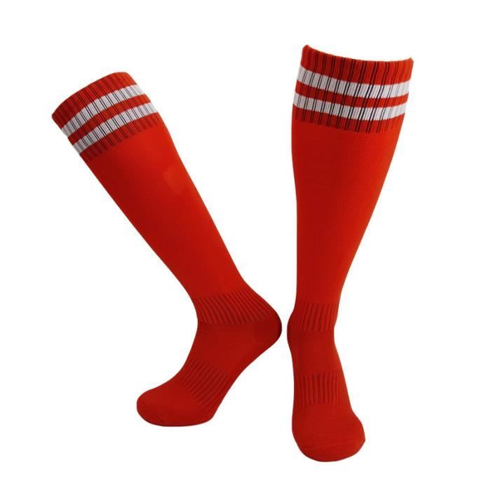Noir Blanc Bleu Rouge Lot De 4 Paires De Chaussettes De Football