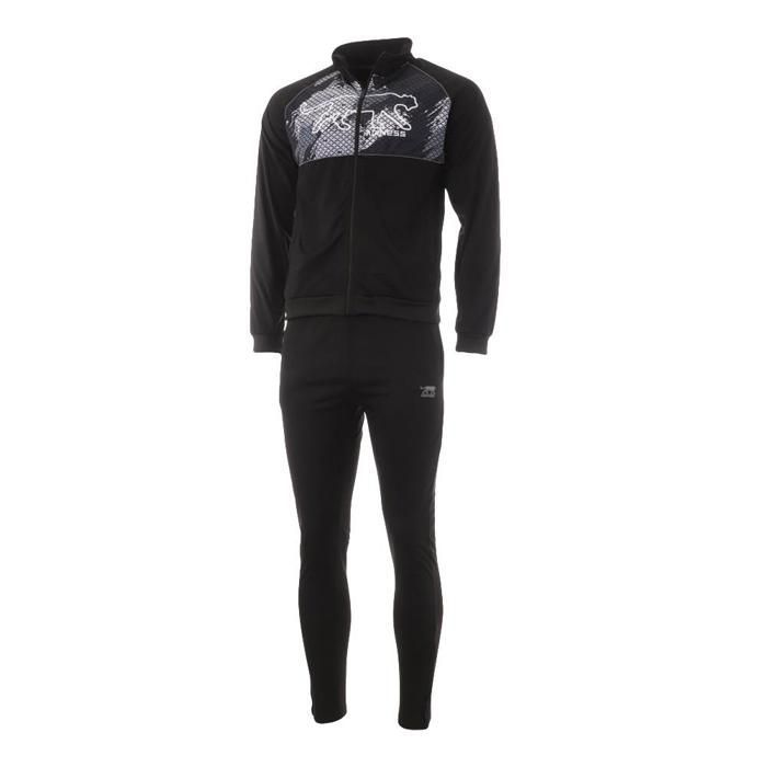 Ensemble jogging - Airness - CALVYN - Homme - Noir - Multisport - Manches longues