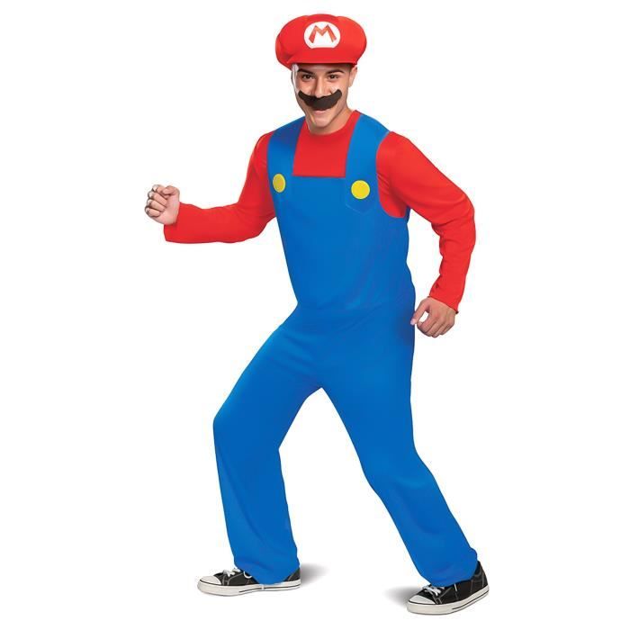 Déguisement Mario classique adulte