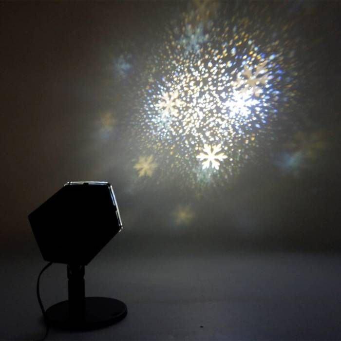 Projecteur LED - neige et flocons