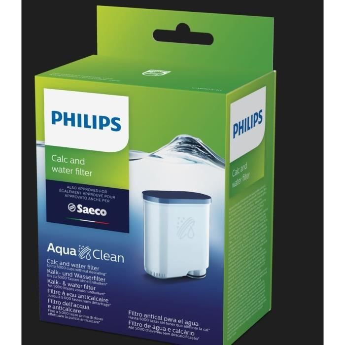 Philips AquaClean Filtre à eau/calcaire - CA6903/01 - Cdiscount  Electroménager
