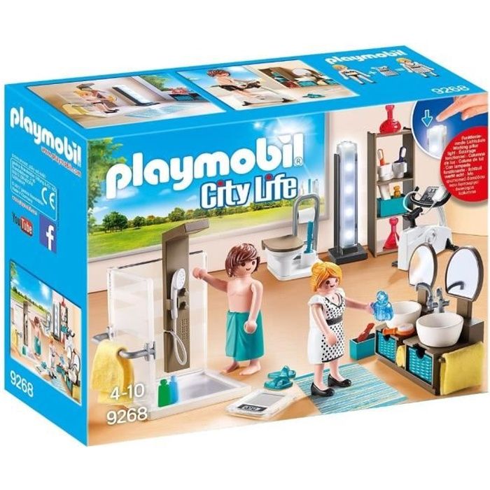 Playmobil 9268 City Life La Maison Moderne Salle De Bain Avec Douche Cdiscount Jeux Jouets Playmobil 9268 City Life La Maison Moderne Salle De Bain Avec Douche Cdiscount Jeux Jouets