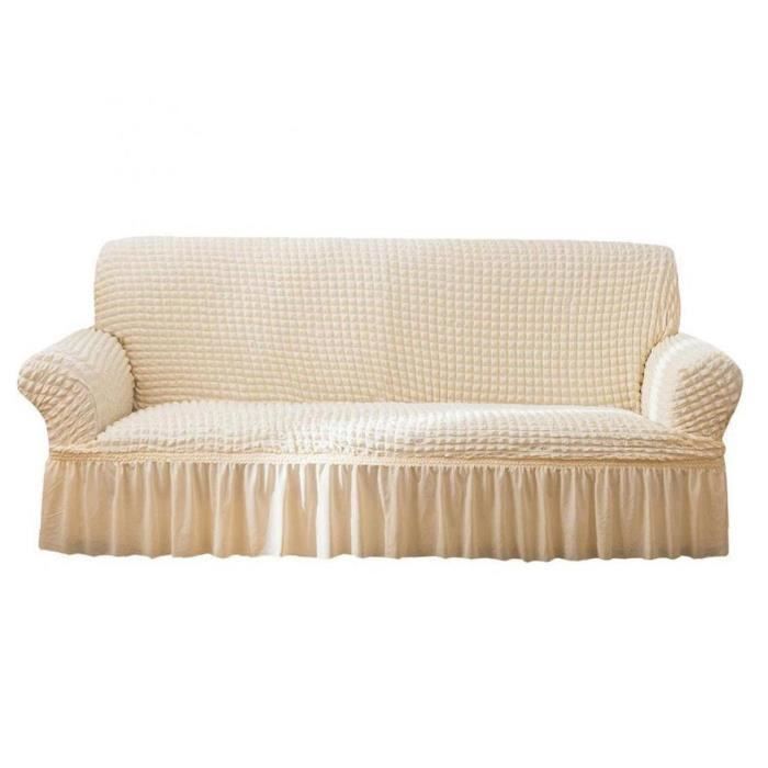 xcxc Housse de Couverture en Velours pour canap Causeuse 3 Coussin