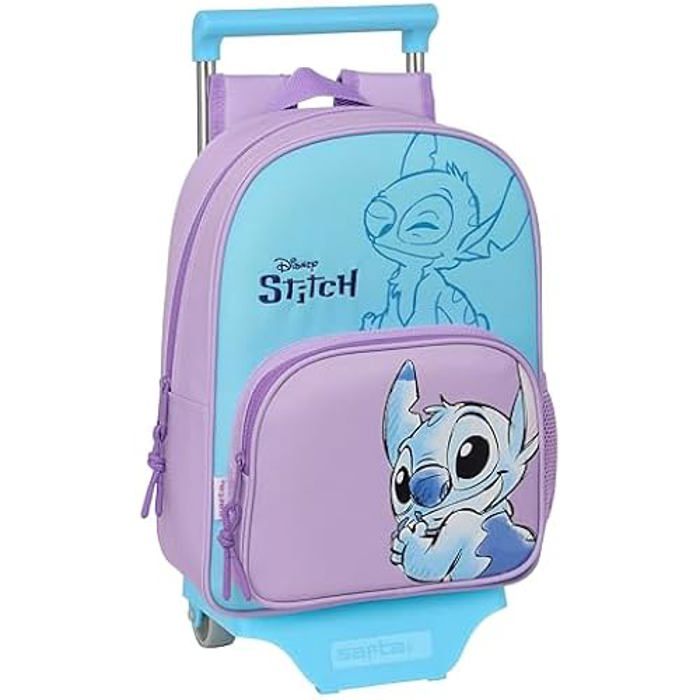 STITCH HAPPY - Sac à Dos Scolaire Pour Enfant, Adaptable