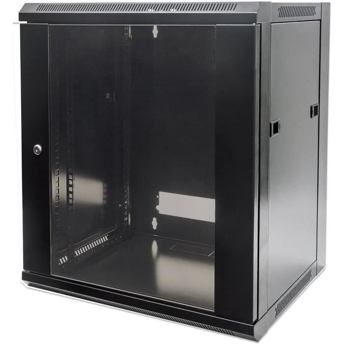 711715 tag re 6U Rack Mont Sur Le Mur Noir J1993 Cdiscount 