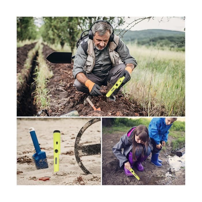 Détecteur De Métaux Souterrain MD1008A - Étanche, Réglable, Pour Plage, Jardin, Chasse Aux Trésors