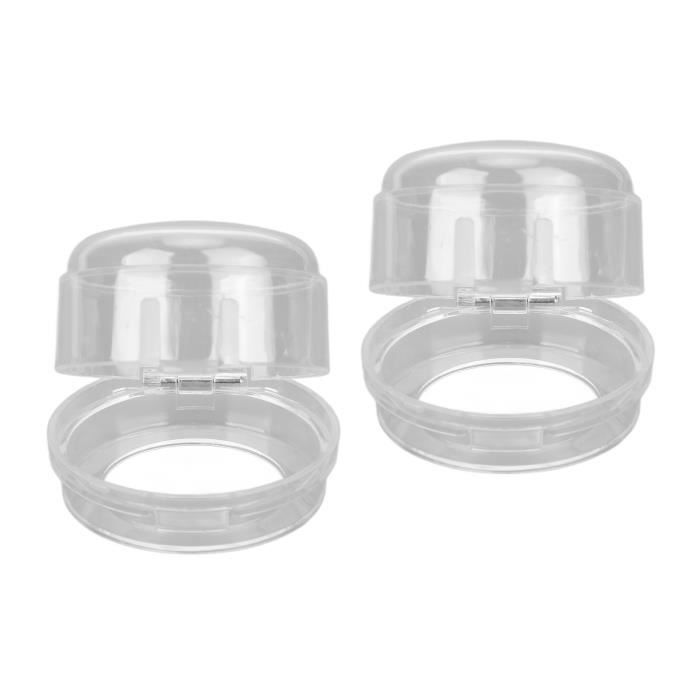 Sonew Couvercles De Bouton De Cuisinière À Gaz À L'épreuve Des Enfants 2  Pièces Couvre-Bouton De Cuisinière À Gaz - Cdiscount Electroménager
