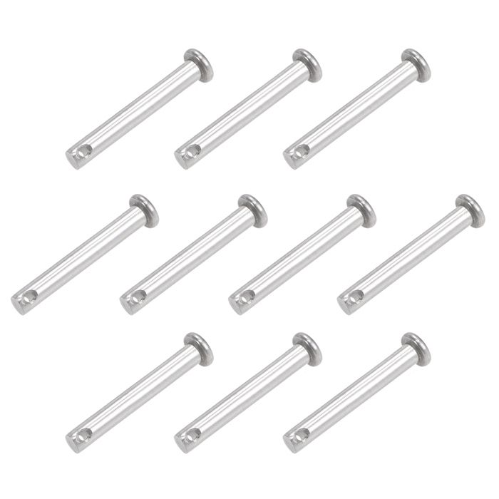 10 Clavettes Demi-Lune Woodruff 13mm X 5mm X 3mm En Acier 45# - Clés Semi-Circulaires Précises Pour Mécanique