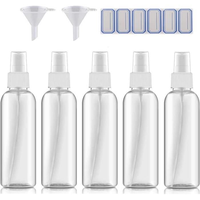 Lot De 10 Flacons Vaporisateurs 100 Ml - Rechargeables, Portables - Pour Parfum, Eau Florale, Cosmétiques