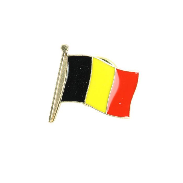 Patch Ecusson Drapeau Flandres Belgique Imprime Thermocollant Rond Cocarde - Beaux-Arts Et Loisirs Créatifs