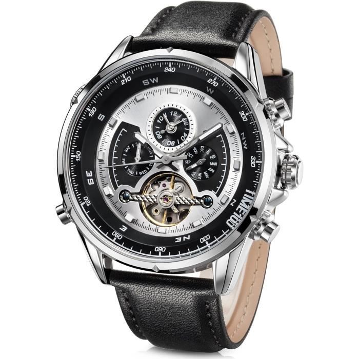 Montre fuseau sales horaire automatique
