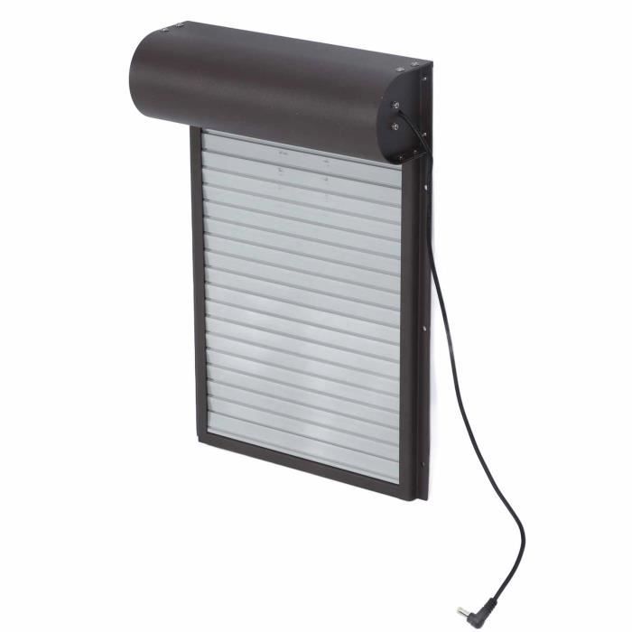 Comparer les prix de Vvikizy porte automatique de poulailler avec minuterie Porte automatique de poulailler en métal, avec minuterie, jardin protection