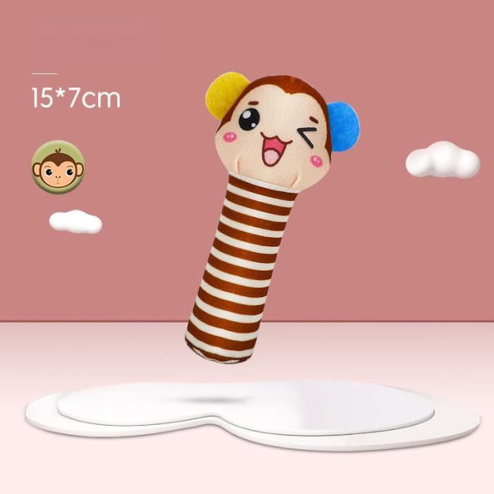Hochet Bébé Playgro Clip Clop - Cheval Bleu Ciel - Éveil Sensoriel Dès 3 Mois - Jouet Dentition Et Motricité