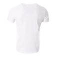 T-shirt Blanc Homme Lee Cooper Oxime-1
