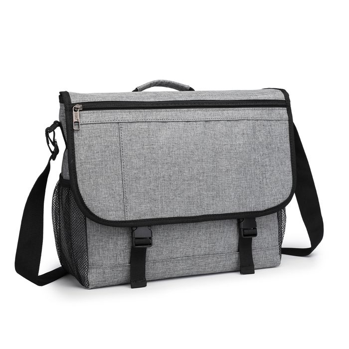 Sac Décontracté Multi-poches A-QMZL Sac Bandoulière Toile Homme - Messenger Bag Grande Capacité - Multiple Poches - Travail, Voyage Sac Voyage Pratique