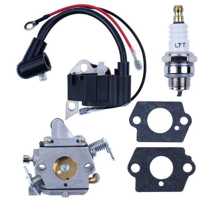 Kit Entretien Tronçonneuse Stihl - Filtre à Air, Filtre à Essence Et Bougie | Compatible MS170, MS180, 017, 018