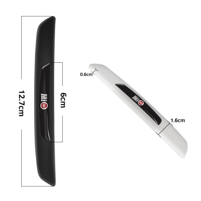 INFINAUTO Protège-Bord De Porte Universel - 49,21 Ft PVC Blanc | Anti-rayures En Forme De U Pour Voiture, Camion, Pick-up