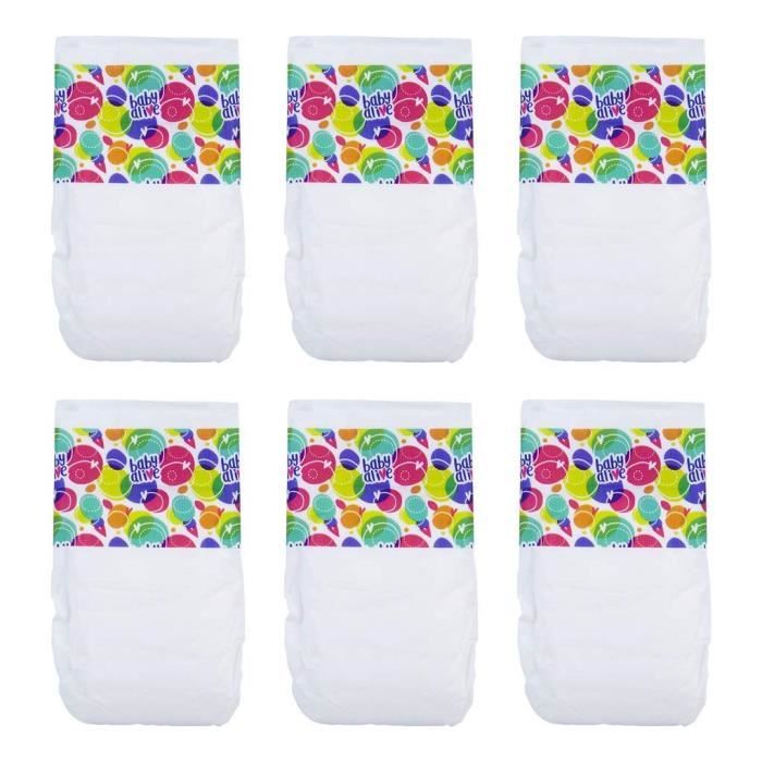 Couches Pour Poupées De 30 à 50 Cm | Set De 3 Avec Fermeture Velcro Jouets Pour Enfants Couches Pour Poupées De 30 à 50 Cm | Set De 3 Avec Fermeture Velcro Jouets Pour Enfants