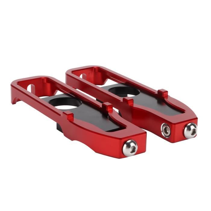 Tendeur Chaîne 2 Tendeurs De Chaîne Pour Moto Et Mini Vélo YINETTECH - Compatible 50cc-125cc, 196cc - Fer Kit Tendeur Moto Tout-terrain