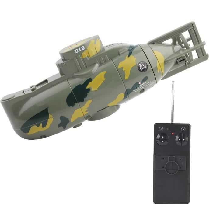 Sous-Marin Télécommandé Rechargeable USB – Jouet Étanche Avec Commande Omnidirectionnelle – Pour Piscine Et Bassin – Cadeau Enfant
