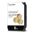 Disque Dur d'entreprise HGST Ultrastar HC320 8 to, 3,5", SATA III 6Gb - s, 7200 TR-Min, 256 Mo de Cache, OEM-2