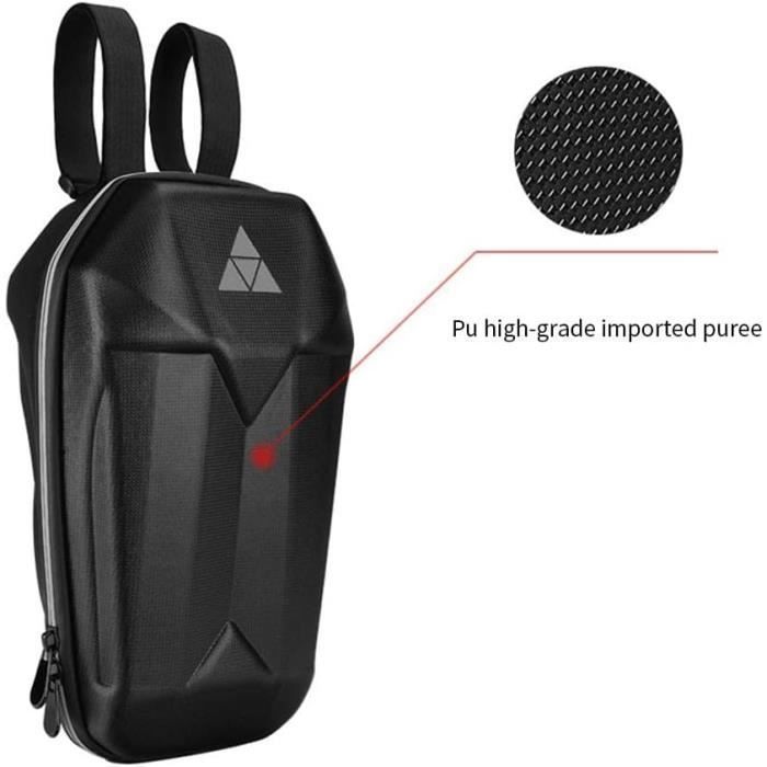 Domybest Sac De Guidon EVA 4L – Étanche – Compatible M365, Pro, Pro2, Kugoo M4 – Coque Dure Anti-Choc