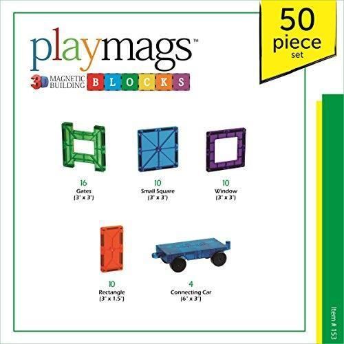 Playmags 3D Blocs magnétiques pour Les Enfants - en Savoir Formes,  Couleurs, et Alphabet STEM Jouets magnétiques Développer Les compétences et  la