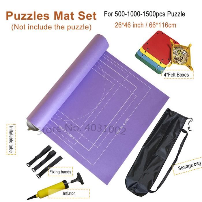 Tapis Puzzle Roll up 1500 2000 3000 Pièces Portapuzzle Accessoire