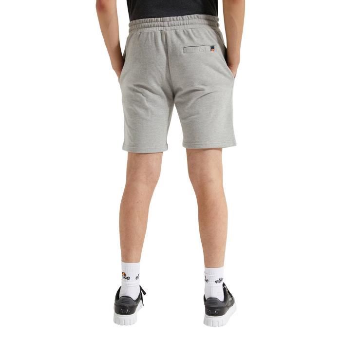 Short Ellesse Homme 2XL Gris – Sport Coton CV64 – Occasion Très Bon État