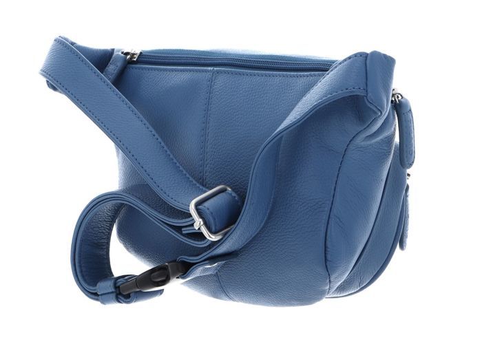 PICARD Sac banane bleu en cuir pour femme et homme Luis Belt Bag